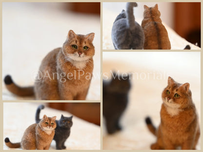 Custom Wool Felt Pet Figurine Installment Payment Image - Angel Paws Memorials